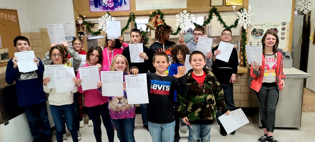 Middle School  Positive Office Referrals 12.08.2022